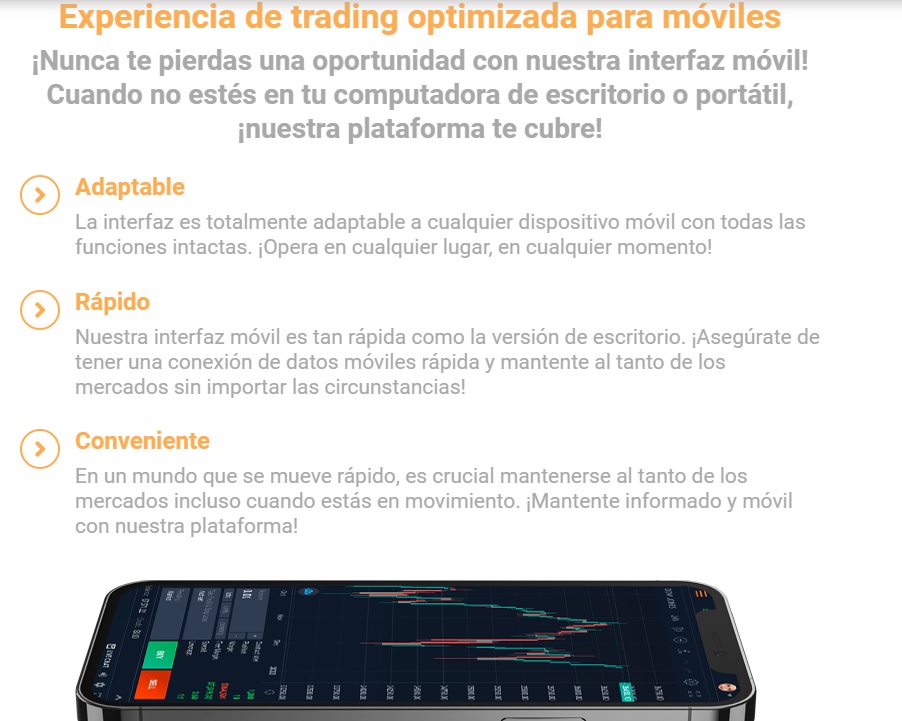 Maxon365 Trading Optimizada para Moviles